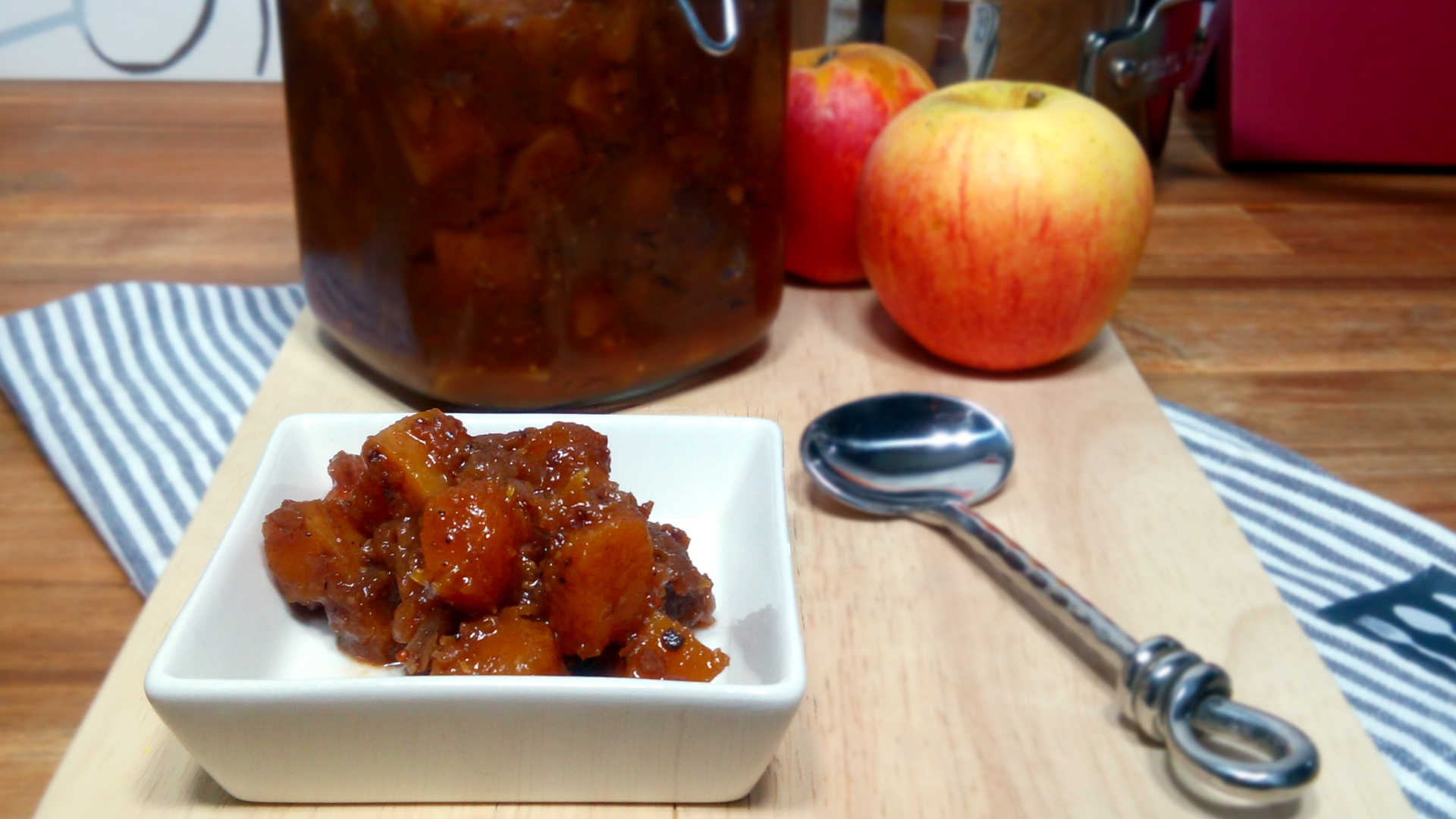 Devilish Pumpkin & Apple Chutney